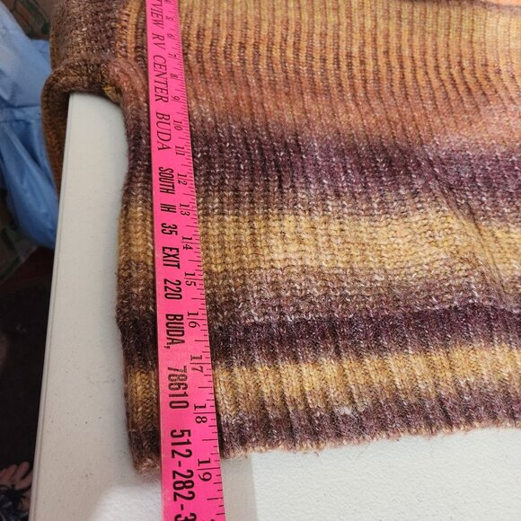 Old Navy Chunky Turtleneck Sweater Small Wool blend - Picture 5 of 8